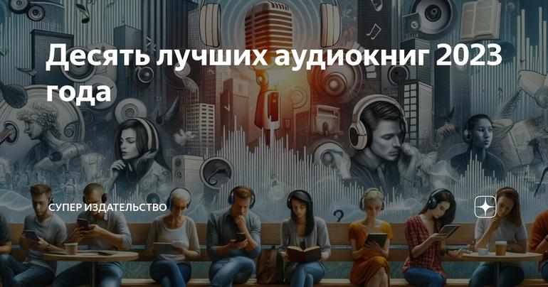 Десять лучших аудиокниг 2023 года