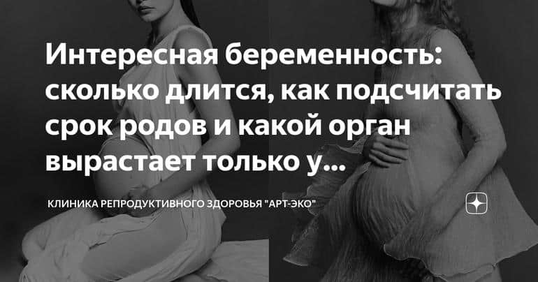 Интересная беременность: сколько длится, как подсчитать срок родов и какой орган вырастает только у беременных