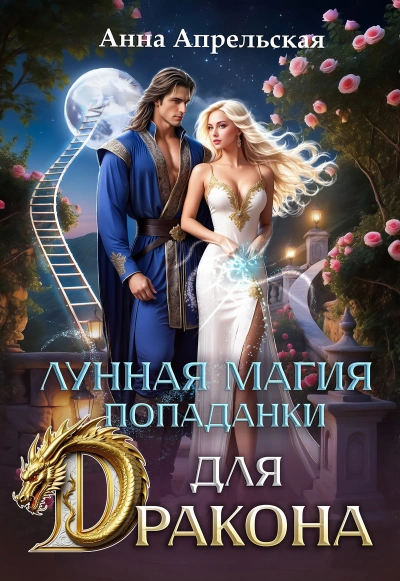 Лунная магия попаданки для дракона - Анна Апрельская